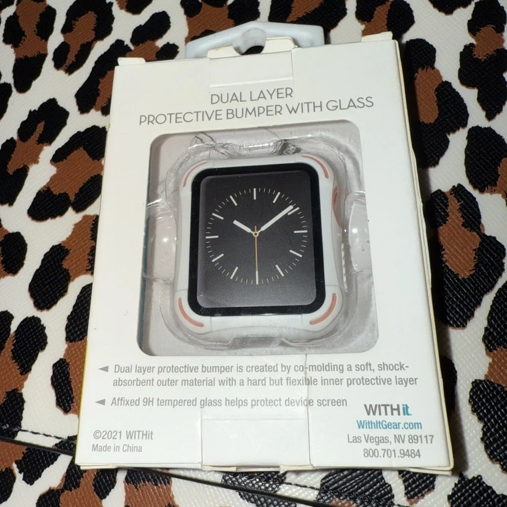 Dual Layer Protective Bumper for 38mm Apple Watch